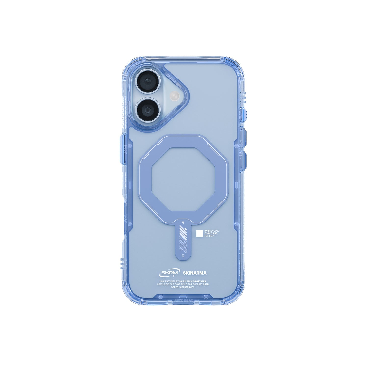 SkinArma Saido MagSafe Case for iPhone 17 | Sky Blue SkinArma Saido MagSafe Case for iPhone 17 | Sky Blue